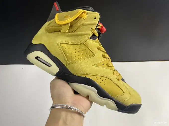 Rep Onekick JORDAN 6 TRAVIS X SCOTT CN1084-300 AIR YELLOW 0511